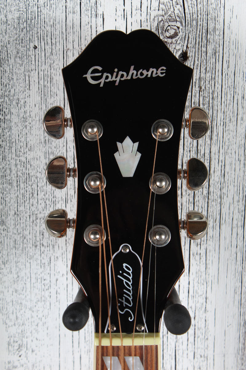 Epiphone Dove Studio Dreadnought Acoustic Electric Guitar Violinburst Finish