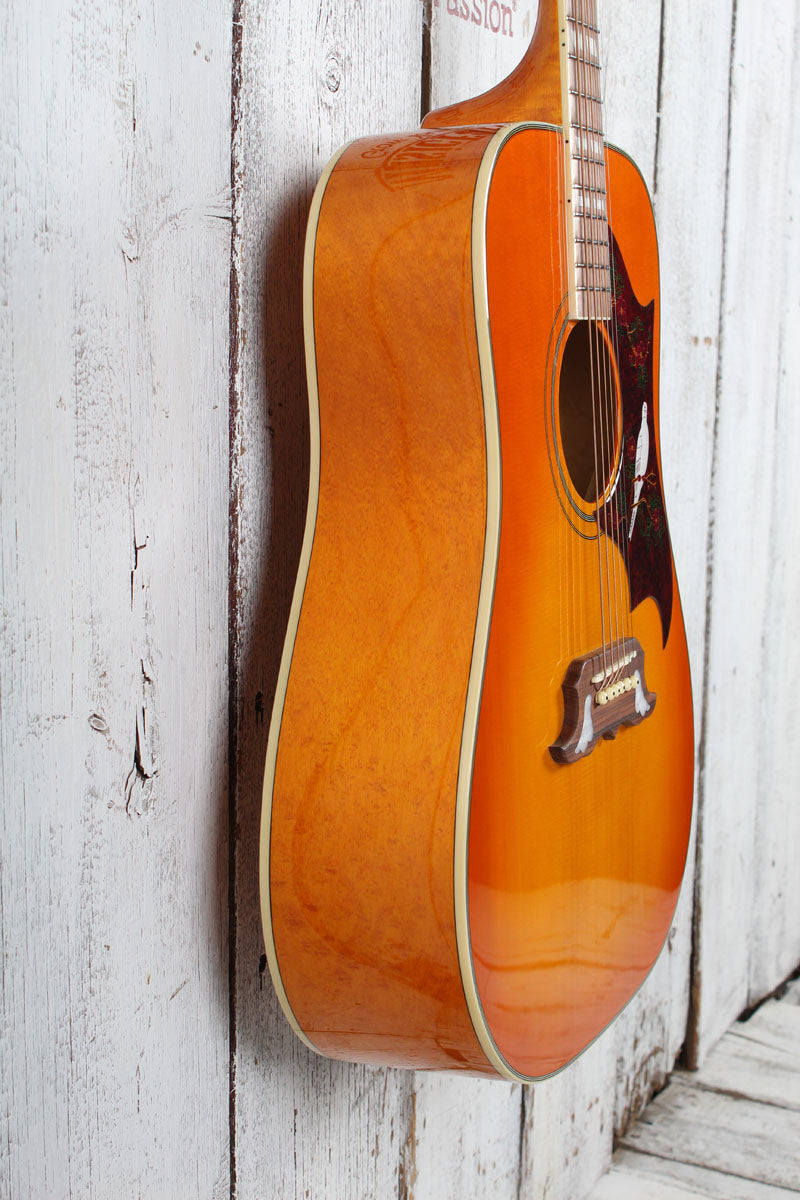 Epiphone Dove Studio Dreadnought Acoustic Electric Guitar Violinburst Finish