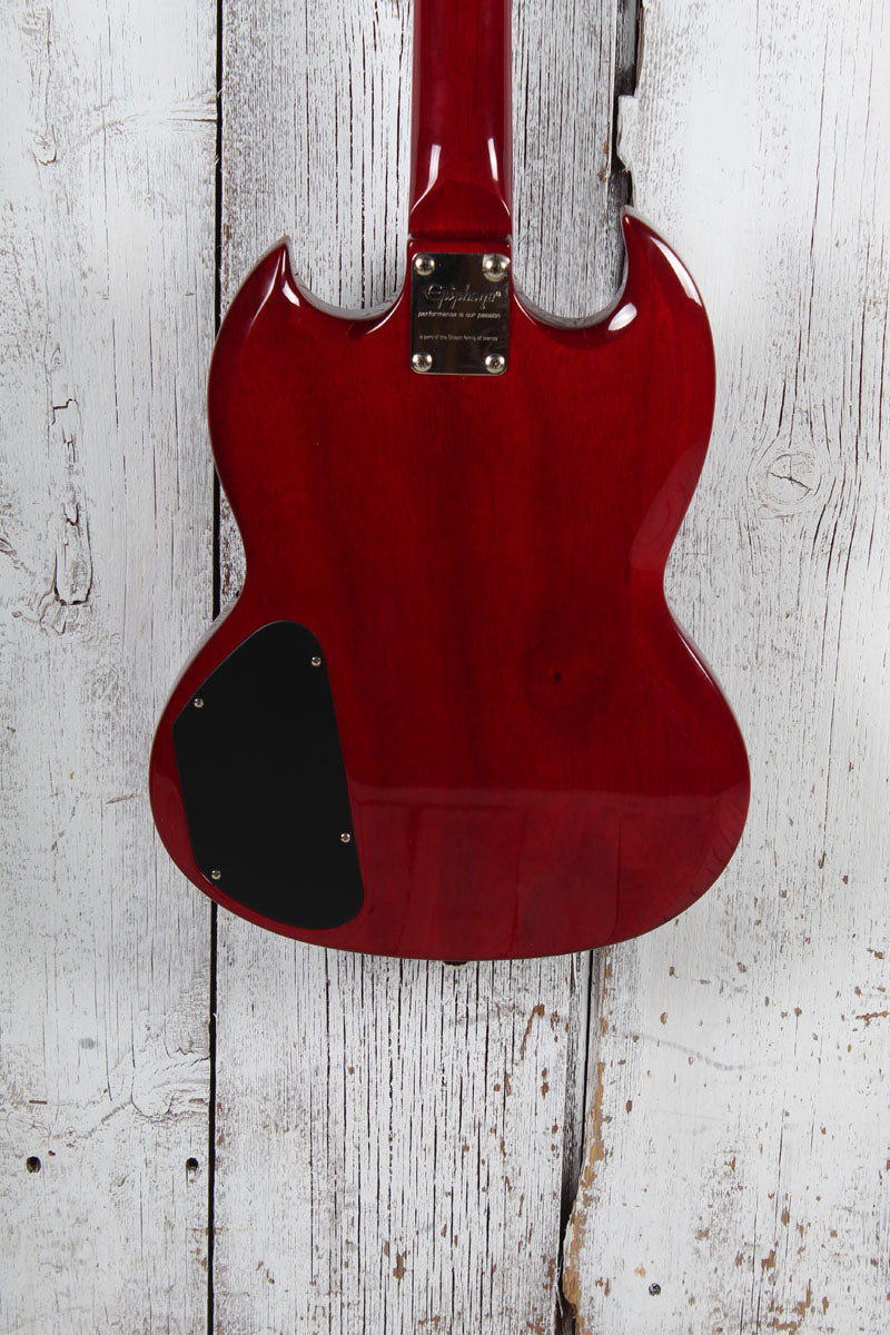 Epiphone EB-0 Short Scale Bass 4 String Electric Bass Guitar Cherry Finish