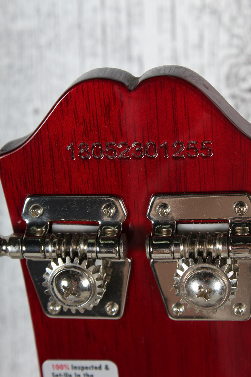 Epiphone EB-0 Short Scale Bass 4 String Electric Bass Guitar Cherry Finish