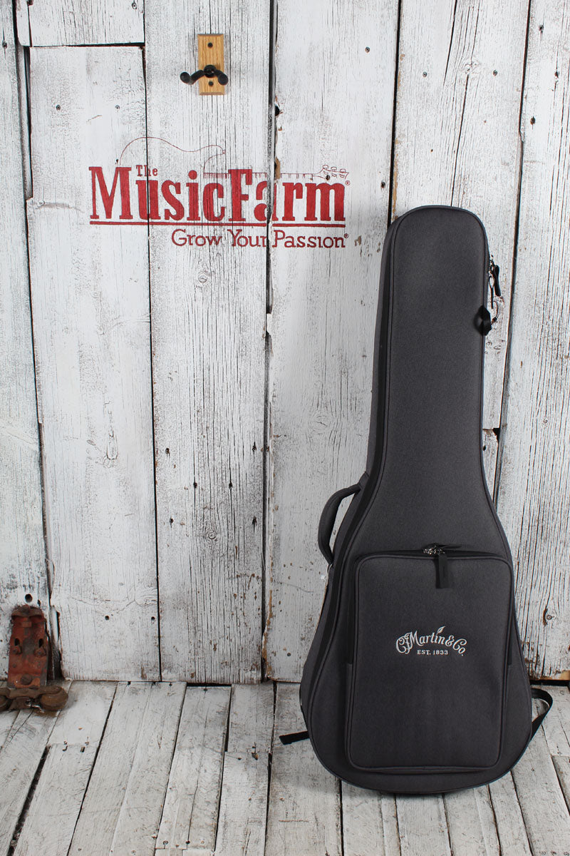 Martin D Jr-E Dreadnought Junior Acoustic Electric Guitar Natural with Gig Bag