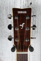 Yamaha FS830 DSR Concert Body Acoustic Guitar Solid Spruce Top Dusk Sun Red