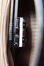 Martin D Jr-E Dreadnought Junior Acoustic Electric Guitar Natural with Gig Bag