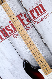 Fender® Player Precision Bass 4 String Electric Bass Guitar 3 Color Sunburst