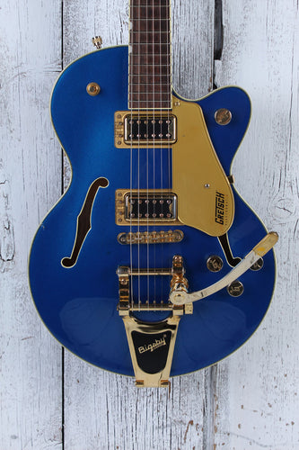 Gretsch 2019 G5655TG Electromatic Center Block Jr Electric Guitar Azure Metallic
