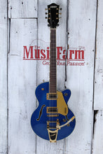 Load image into Gallery viewer, Gretsch 2019 G5655TG Electromatic Center Block Jr Electric Guitar Azure Metallic