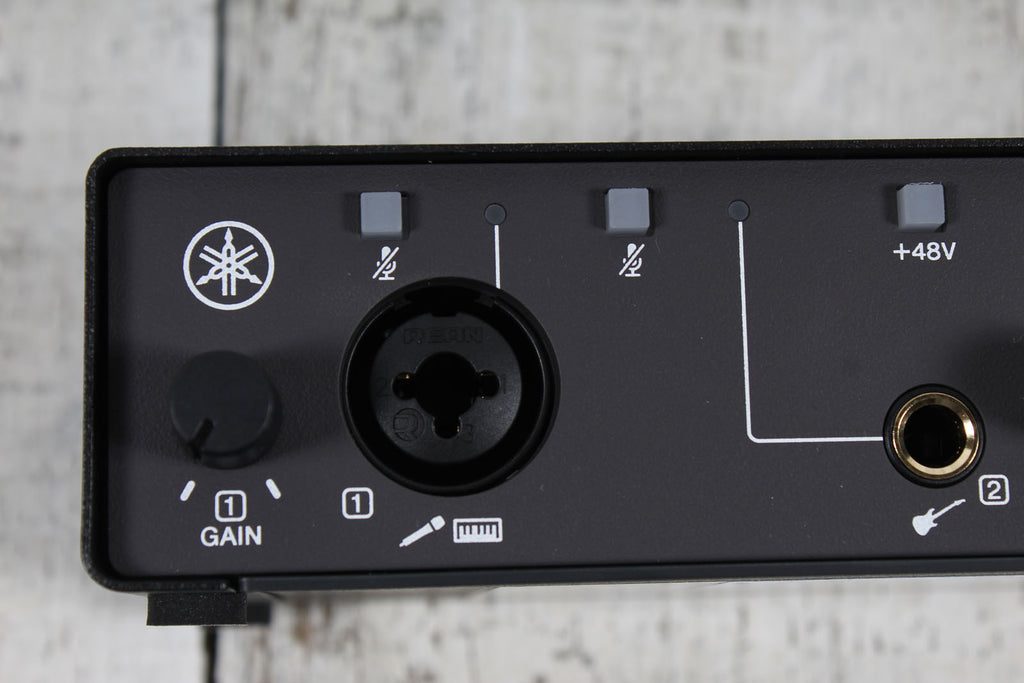 Yamaha UR12 MK3 Audio Interface 2 x 2 USB C Audio Interface Black