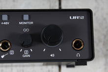 Load image into Gallery viewer, Yamaha UR12 MK3 Audio Interface 2 x 2 USB C Audio Interface Black