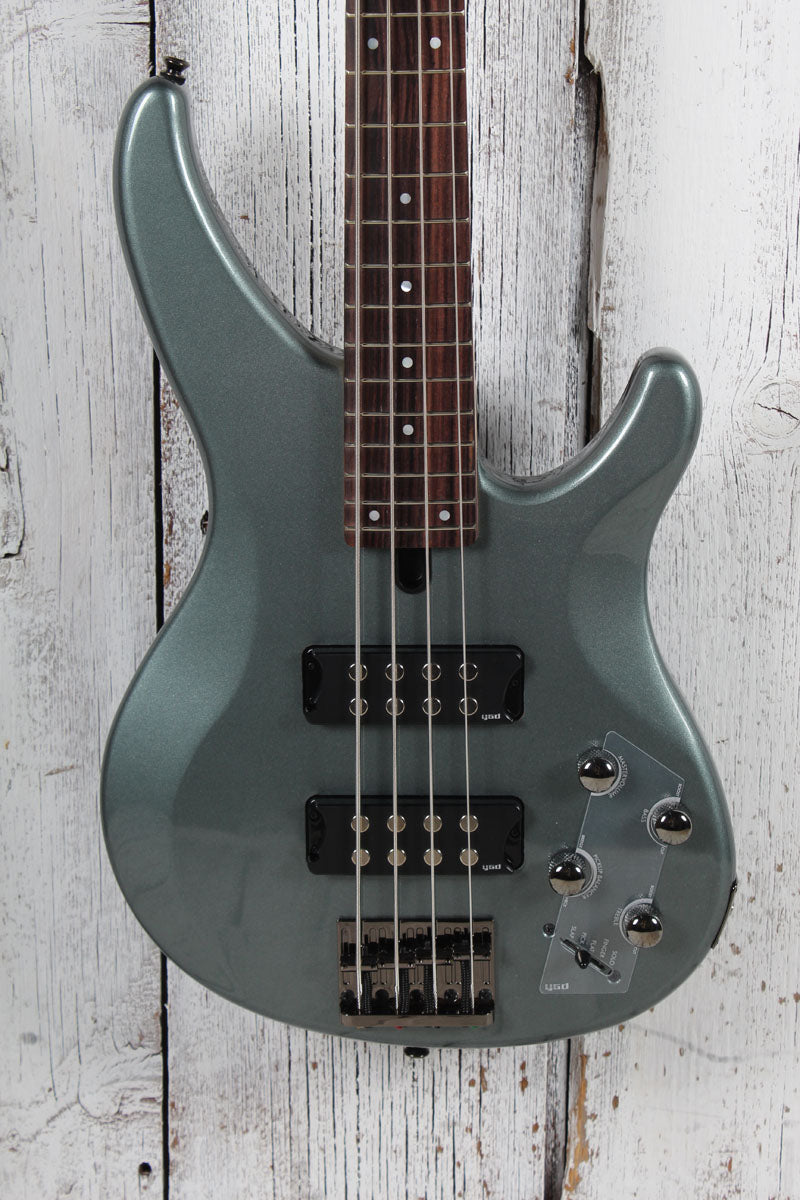 Yamaha TRBX304 4 String Electric Bass Guitar Active Electronics Mist Green