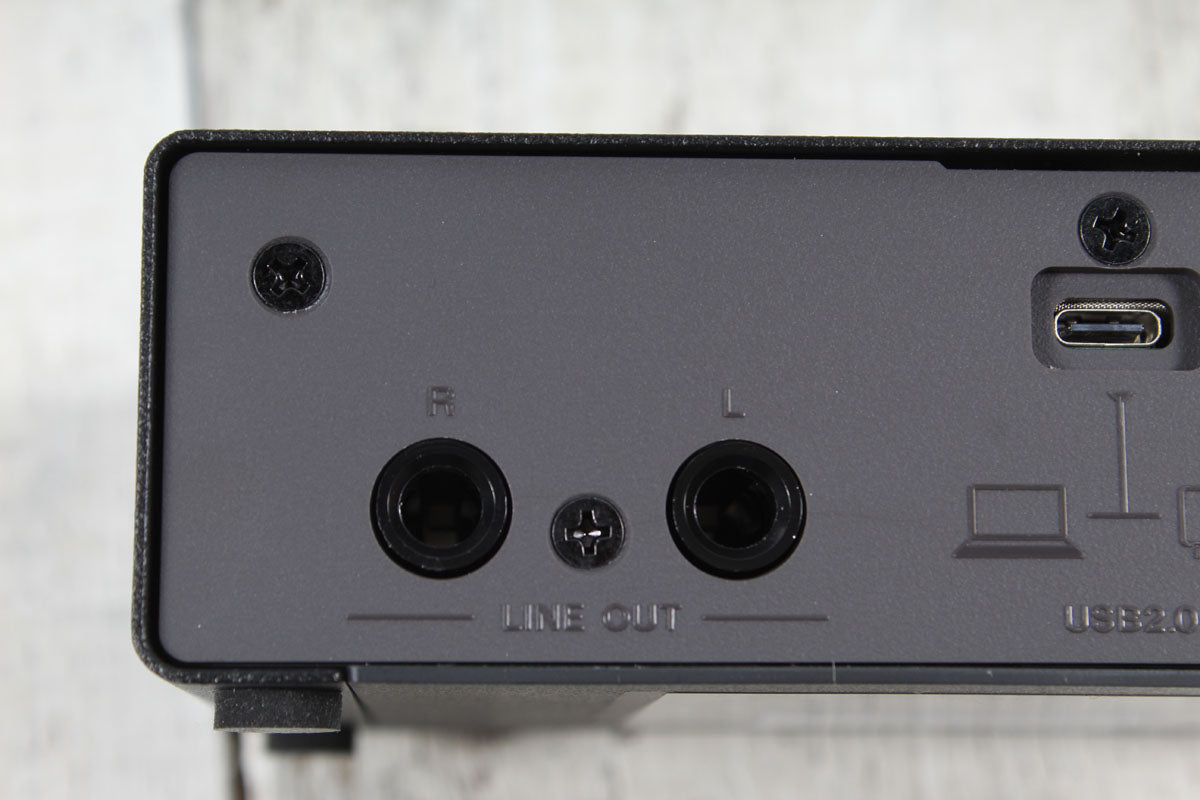 Yamaha UR12 MK3 Audio Interface 2 x 2 USB C Audio Interface Black