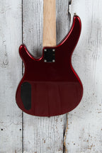 Yamaha TRBX174 RM Double Cutaway 4 String Electric Bass Guitar Red Metallic