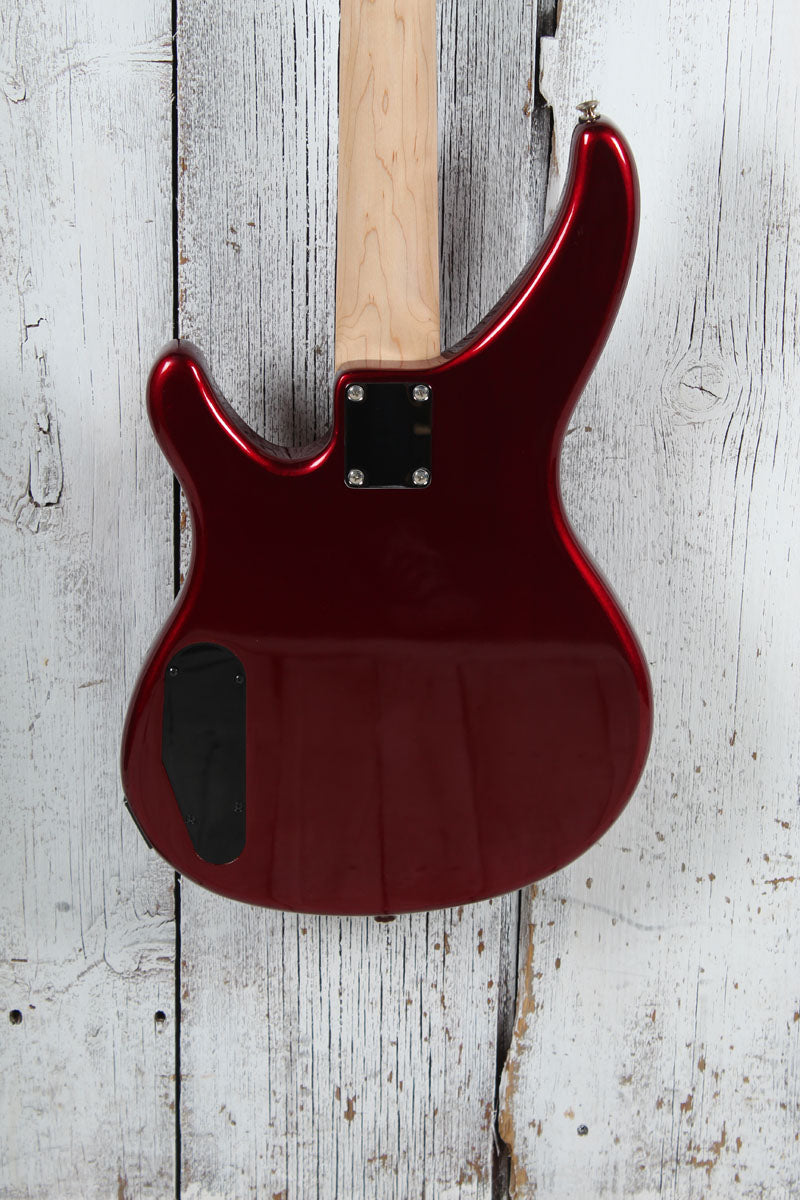 Yamaha TRBX174 RM Double Cutaway 4 String Electric Bass Guitar Red Metallic