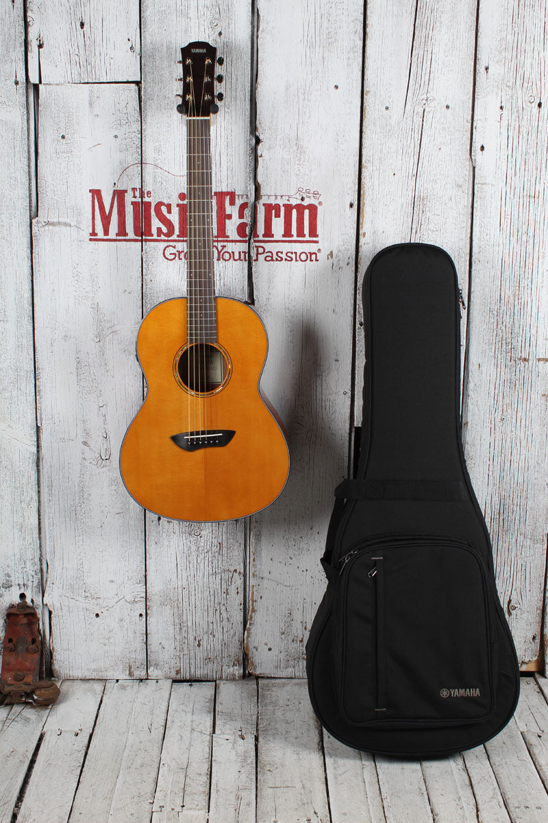 Yamaha CSF-TA TransAcoustic Parlor Acoustic Electric Guitar with Gig Bag Secondary image