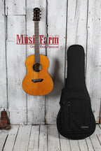 Yamaha CSF-TA TransAcoustic Parlor Acoustic Electric Guitar with Gig Bag