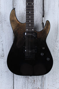 Schecter C-1 Standard Electric Guitar Figured Burl Top Black Fade Burst Burl