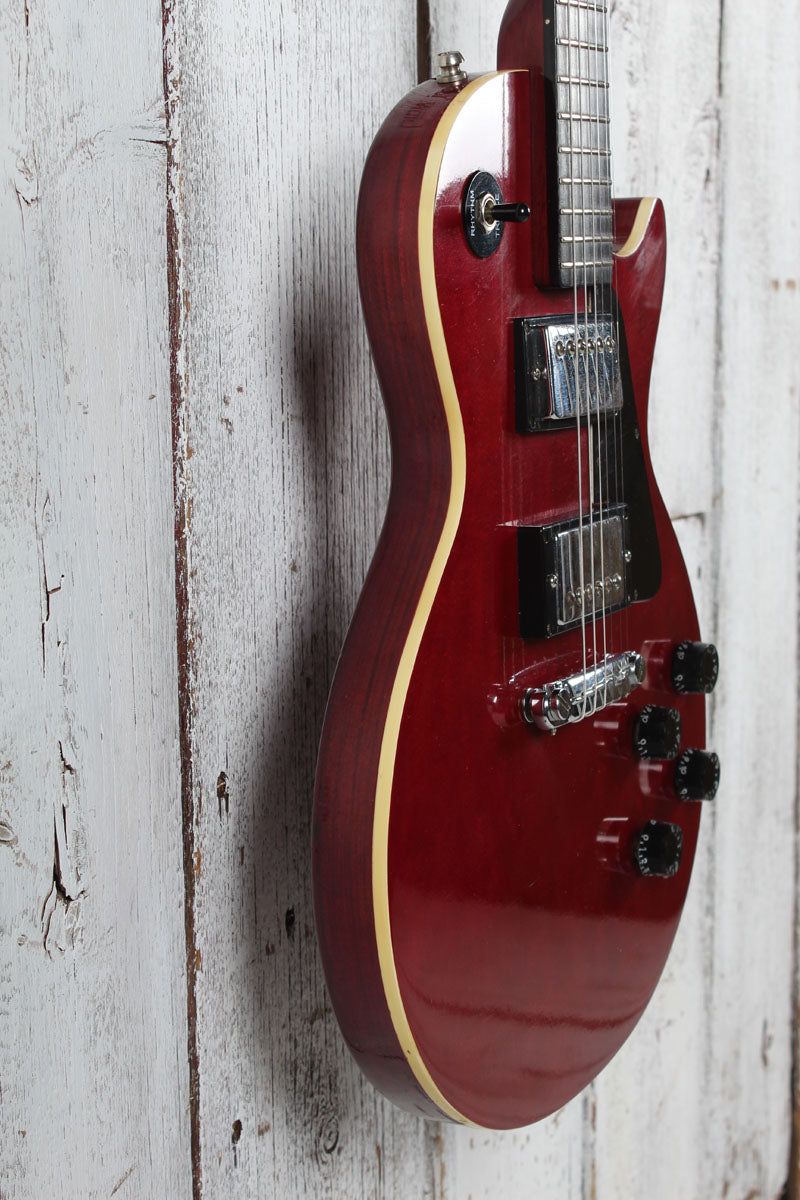 Lotus L500 Solid Body Electric Guitar Wine Red Finish