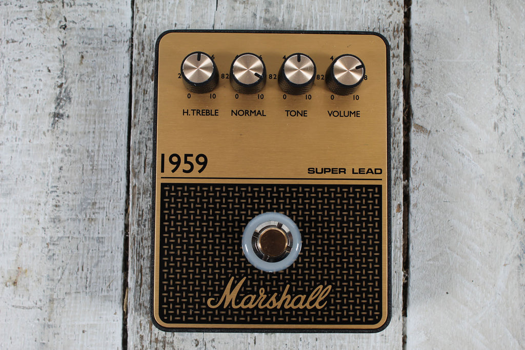 Marshall 1959 Super Lead Pedal PEDL-92001 Electric Guitar Overdrive / Distortion Effects Pedal