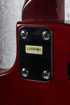 Lotus L500 Solid Body Electric Guitar Wine Red Finish