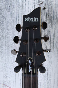 Schecter Demon-6 Solid Body Electric Guitar Aged Black Satin Finish