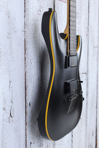 Schecter Demon-6 Solid Body Electric Guitar Aged Black Satin Finish
