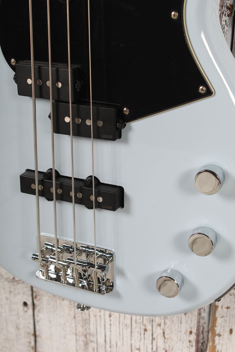 Yamaha BB434 BB400 Series Bass 4 String Electric Bass Guitar Ice Blue