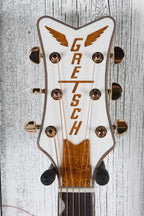 Gretsch G5022CWFE Rancher Falcon Jumbo Cutaway Acoustic Electric Guitar White