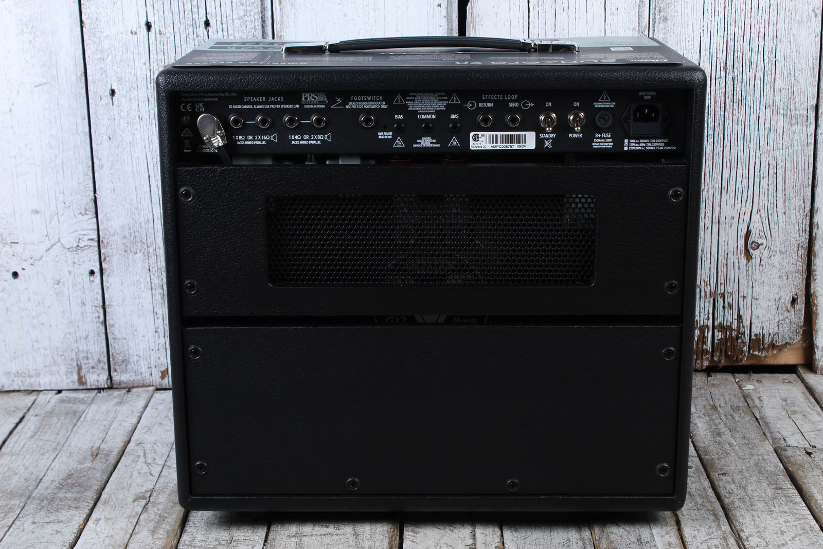 PRS Sonzera 20 Electric Guitar Amplifier 20 Watt 1x12 Combo Amp with Footswitch