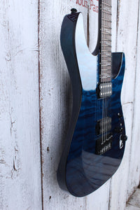 Schecter Reaper-6 Elite Solid Body Electric Guitar Deep Ocean Blue Finish