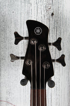 Yamaha TRBX304 4 String Electric Bass Guitar Active Electronics Black Finish