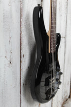 Yamaha TRBX304 4 String Electric Bass Guitar Active Electronics Black Finish