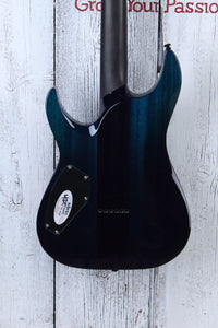 Schecter Reaper-6 Elite Solid Body Electric Guitar Deep Ocean Blue Finish