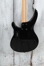Yamaha TRBX304 4 String Electric Bass Guitar Active Electronics Black Finish