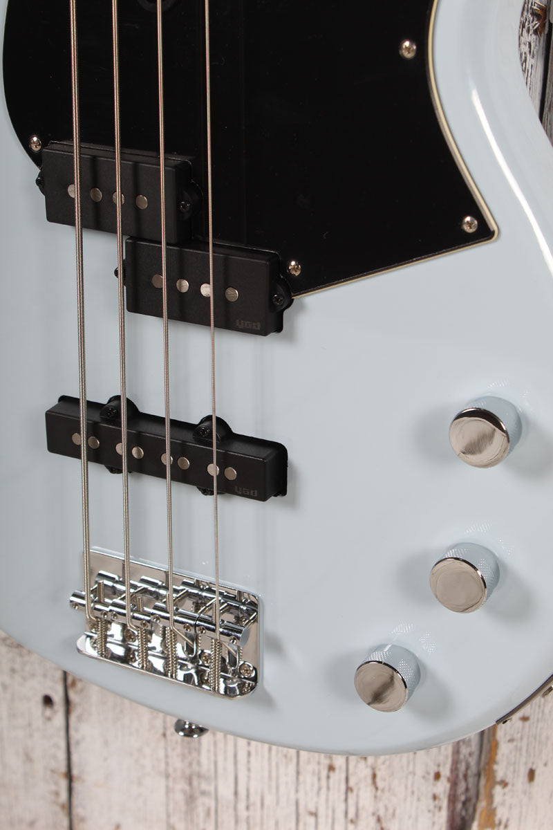 Yamaha BB434 BB400 Series Bass 4 String Electric Bass Guitar Ice Blue