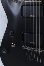Load image into Gallery viewer, Schecter Demon-6 Left Handed Solid Body Electric Guitar Satin Black Finish