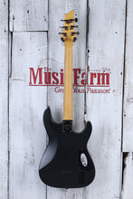 Load image into Gallery viewer, Schecter Demon-6 Left Handed Solid Body Electric Guitar Satin Black Finish