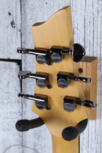 Load image into Gallery viewer, Schecter Demon-6 Left Handed Solid Body Electric Guitar Satin Black Finish
