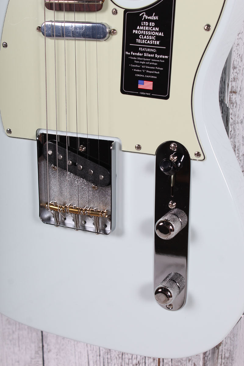 Fender LTD American Professional Classic Telecaster Electric Guitar with Gig Bag