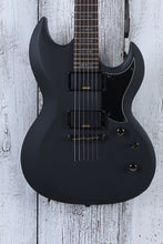 Load image into Gallery viewer, Schecter Demon Series Demon S-II Solid Body Electric Guitar Satin Black Finish