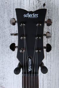 Schecter Demon Series Demon S-II Solid Body Electric Guitar Satin Black Finish