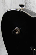 Squier Paranormal Troublemaker Telecaster Deluxe Bigsby Electric Guitar Black