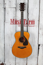 Yamaha FS5 Red Label Concert Body Acoustic Guitar Natural with Hardshell Case