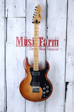 Load image into Gallery viewer, Peavey 1980 Vintage T-60 Electric Guitar Sunburst with Original Hardshell Case