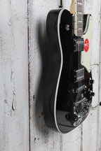 Squier Paranormal Troublemaker Telecaster Deluxe Bigsby Electric Guitar Black