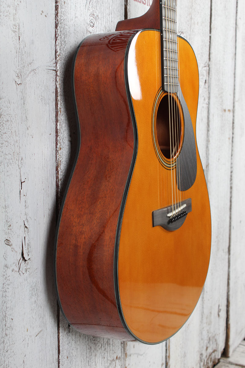 Yamaha FS5 Red Label Concert Body Acoustic Guitar Natural with Hardshell Case