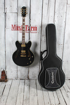 Epiphone Emily Wolfe Sheraton Stealth Electric Guitar with EpiLite Case