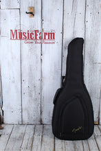 Load image into Gallery viewer, Fender Joe Strummer Campfire Acoustic Electric Guitar Matte Black with Gig Bag