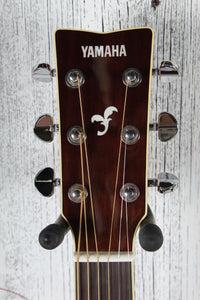 Yamaha FS830 DSR Concert Body Acoustic Guitar Solid Spruce Top Dusk Sun Red