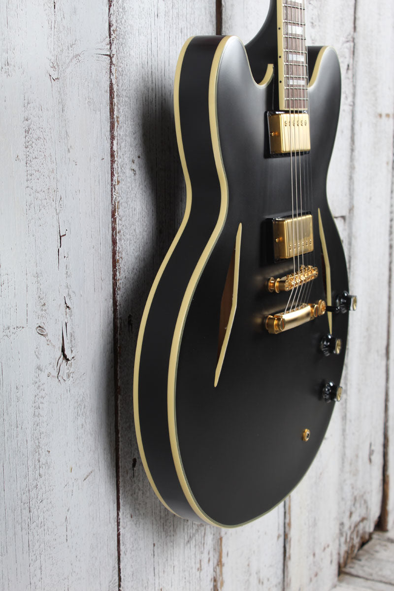 Epiphone Emily Wolfe Sheraton Stealth Electric Guitar with EpiLite Case