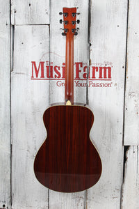 Yamaha FS830 DSR Concert Body Acoustic Guitar Solid Spruce Top Dusk Sun Red