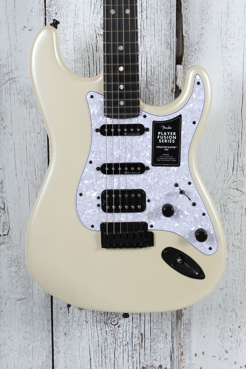 Fender Limited Edition Player Fusion Stratocaster HSS Electric Guitar w Gig Bag